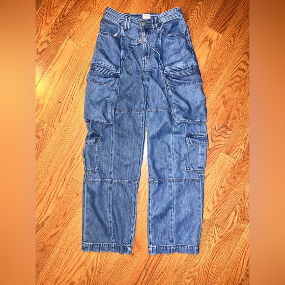 Madewell x Molly Dickson Collab Cargo Denim Jeans - Picture 9 of 13